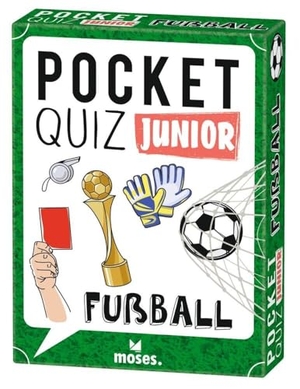Pocket Quiz junior Fußball. moses. Verlag GmbH, 2024.