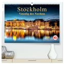 Stockholm - Venedig des Nordens (hochwertiger Premium Wandkalender 2025 DIN A2 quer), Kunstdruck in Hochglanz