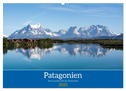 Patagonien - Eine Landschaft der Kontraste (Wandkalender 2025 DIN A2 quer), CALVENDO Monatskalender