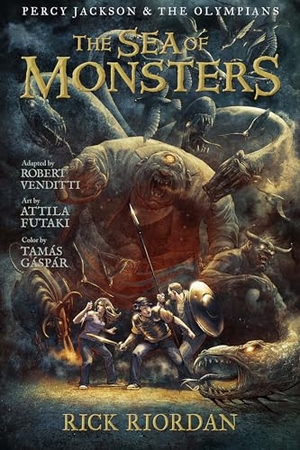 Riordan, Rick / Robert Venditti. Percy Jackson and the Olympians: Sea of Monsters, The: The Graphic Novel. Disney Publishing Group, 2013.