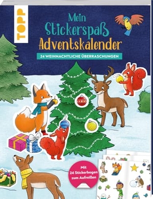 Stickerbuch-Adventskalender - Jeden Tag neue Sticker für Kinder ab 4 Jahren. frechverlag GmbH, 2024.