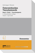 Österreichisches Tierschutzrecht Band 1