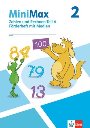 MiniMax 2. Förderheft Zahlen und Rechnen Teil A mit Medien Klasse 2 - Förderheft Zahlen und Rechnen Teil A mit Medien Klasse 2. Klett Ernst /Schulbuch, 2026.