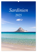 Sardinien / CH-Version (Wandkalender 2025 DIN A2 hoch), CALVENDO Monatskalender