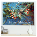 Fische und Meerestiere (hochwertiger Premium Wandkalender 2024 DIN A2 quer), Kunstdruck in Hochglanz