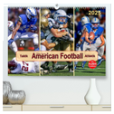 American Football - Taktik und Athletik (hochwertiger Premium Wandkalender 2025 DIN A2 quer), Kunstdruck in Hochglanz