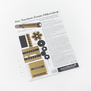 Hünig, Klaus. Das Taschen-Zoom-Mikroskop. AstroMedia GmbH, 2003.