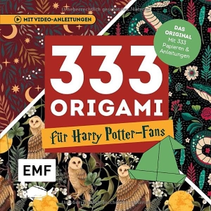 333 Origami - Für Harry Potter-Fans - Das Original: Mit Anleitungen, Videos und 333 Papieren: Hochwertiges Origami-Papier mit 40 verschiedenen magischen Mustern. Edition Michael Fischer, 2026.
