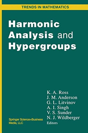 Ross, Ken (Hrsg.). Harmonic Analysis and Hypergroups. Birkhäuser Boston, 2013.