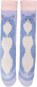 COZY Lesestunden-Wohlfühlsocken "Cozy Cat"