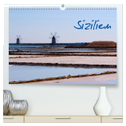 Sizilien (hochwertiger Premium Wandkalender 2025 DIN A2 quer), Kunstdruck in Hochglanz