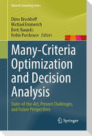 Many-Criteria Optimization and Decision Analysis