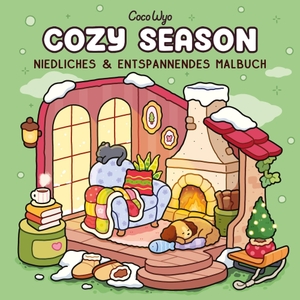 Wyo, Coco. Cozy Season - Malbuch für Erwachsene, Teenager und Kinder (Cozy Spaces Coloring). Adrian Wimmelbuchverlag, 2026.