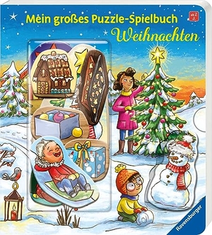 Bookella, Bookella. Mein großes Puzzle-Spielbuch: Weihnachten. Ravensburger Verlag, 2021.