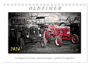 Oldtimer - nostalgische Trecker und Lastwagen (Tischkalender 2024 DIN A5 quer), CALVENDO Monatskalender