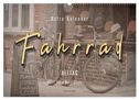 Fahrrad Alltag - Film Noir Style (Wandkalender 2024 DIN A2 quer), CALVENDO Monatskalender