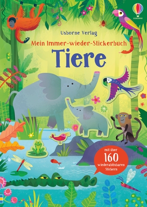 Pickersgill, Kristie. Mein Immer-wieder-Stickerbuch: Tiere. Usborne Verlag, 2020.