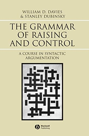 Davies / Dubinsky. Grammar of Raising and Control. John Wiley & Sons, 2004.