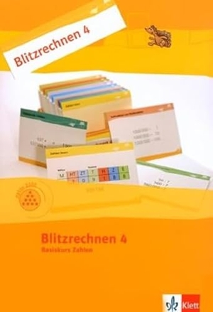 Blitzrechnen 4 - Basiskurs Arithmetik. Klett Ernst /Schulbuch, 2006.