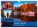 Halle-Saale - Die schönsten Ansichten (Wandkalender 2025 DIN A4 quer), CALVENDO Monatskalender
