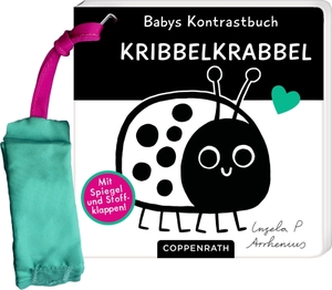 Babys Kontrastbuch für den Buggy: Kribbelkrabbel - Mit Spiegel und Stoffklappen!. Coppenrath, 2026.