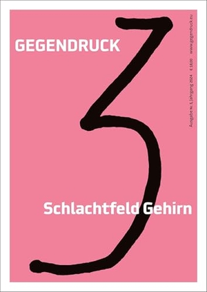Manova (Hrsg.). Gegendruck. Ausgabe 3 - Schlachtfeld Gehirn. Manova Verlag, 2025.