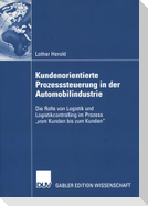 Kundenorientierte Prozesssteuerung in der Automobilindustrie