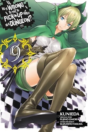 Gaippe, Andrew / Omori, Fujino et al. Is It Wrong to Try to Pick Up Girls in a Dungeon?, Vol. 9 (manga). Little, Brown & Company, 2018.