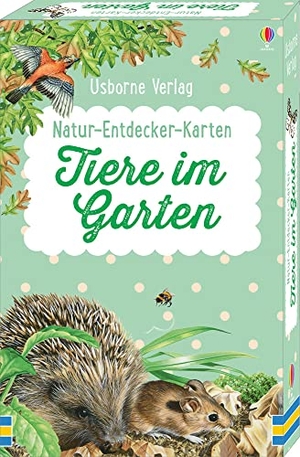 Tudhope, Simon. Natur-Entdecker-Karten: Tiere im Garten. Usborne Verlag, 2017.