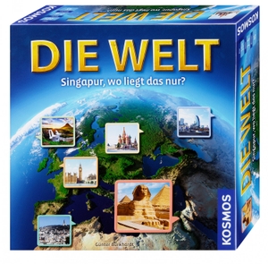 Burkhardt, Günter. Die Welt - Singapur, wo liegt das nur? - Für 2 - 6 Spieler. Franckh-Kosmos, 2013.