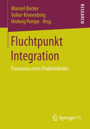 Becker, Manuel / Hedwig Pompe et al (Hrsg.). Fluchtpunkt Integration - Panorama eines Problemfeldes. Springer Fachmedien Wiesbaden, 2017.