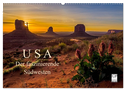 USA Der faszinierende Südwesten (Wandkalender 2025 DIN A2 quer), CALVENDO Monatskalender
