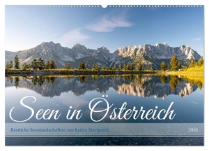 Streiparth, Katrin. Seen in Österreich (Wandkalender 2024 DIN A2 quer), CALVENDO Monatskalender - Wunderschöne Seen von der Steiermark bis Tirol.. Calvendo, 2023.
