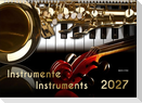 Musikinstrumente, ein Musik-Kalender 2027, DIN A3