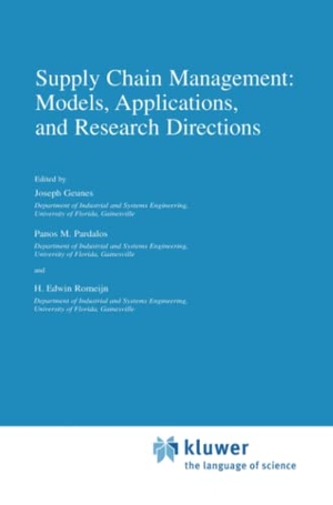 Geunes, Joseph / H. Edwin Romeijn et al (Hrsg.). Supply Chain Management: Models, Applications, and Research Directions. Springer US, 2011.