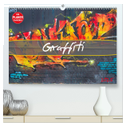 Graffiti (hochwertiger Premium Wandkalender 2025 DIN A2 quer), Kunstdruck in Hochglanz