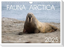 Fauna arctica (Wandkalender 2025 DIN A4 quer), CALVENDO Monatskalender
