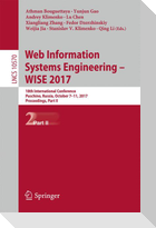 Web Information Systems Engineering ¿ WISE 2017