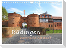 Büdingen - historische Stadt (Wandkalender 2025 DIN A4 quer), CALVENDO Monatskalender