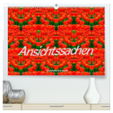 Ansichtssachen (hochwertiger Premium Wandkalender 2024 DIN A2 quer), Kunstdruck in Hochglanz
