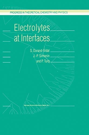 Durand-Vidal, S. / Turq, P. et al. Electrolytes at Interfaces. Springer Netherlands, 2001.