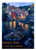Cinque Terre a Land of Wonders (Wall Calendar 2025 DIN A3 portrait), CALVENDO 12 Month Wall Calendar