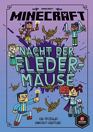 Eliopulos, Nick. Minecraft, Nacht der Fledermäuse - Ein offizielles Minecraft-Abenteuer. Schneiderbuch, 2019.
