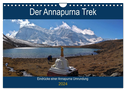Der Annapurna Trek (Wandkalender 2024 DIN A4 quer), CALVENDO Monatskalender