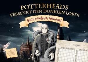 Potterheads, versenkt den dunklen Lord! - Schiffe versenken im Potterversum. Das perfekte Geschenk für Harry Potter Fans. PLAZA, 2023.