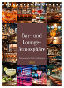 Bar- und Lounge-Atmosphäre (Tischkalender 2024 DIN A5 hoch), CALVENDO Monatskalender