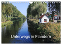 Unterwegs in Flandern (Wandkalender 2025 DIN A4 quer), CALVENDO Monatskalender