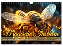 Magische Insekten (Wandkalender 2025 DIN A4 quer), CALVENDO Monatskalender