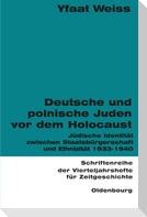 Deutsche und polnische Juden vor dem Holocaust