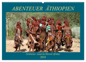 Abenteuer Äthiopien (Wandkalender 2024 DIN A2 quer), CALVENDO Monatskalender